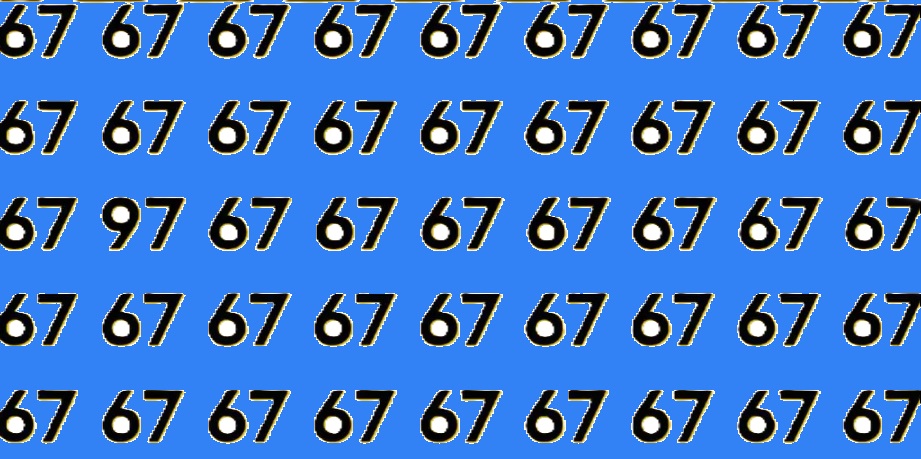 Find 97 in 67_1