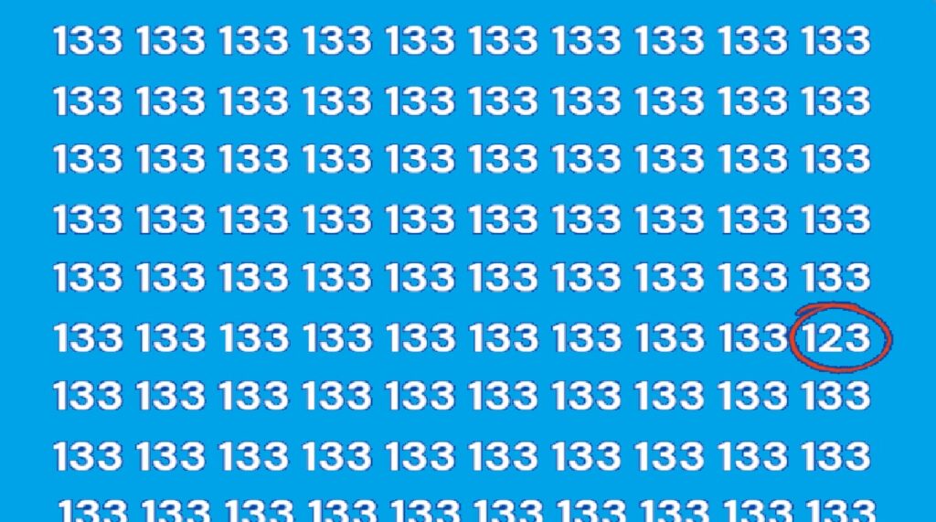 find 123 in 133_3