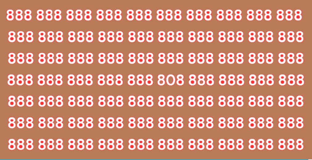find 808 in 888_2