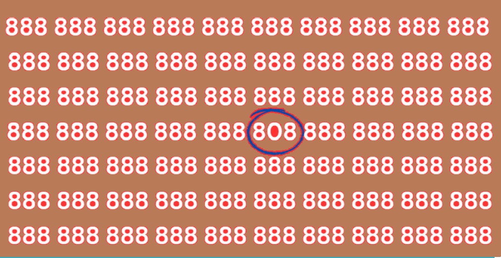 find 808 in 888_3
